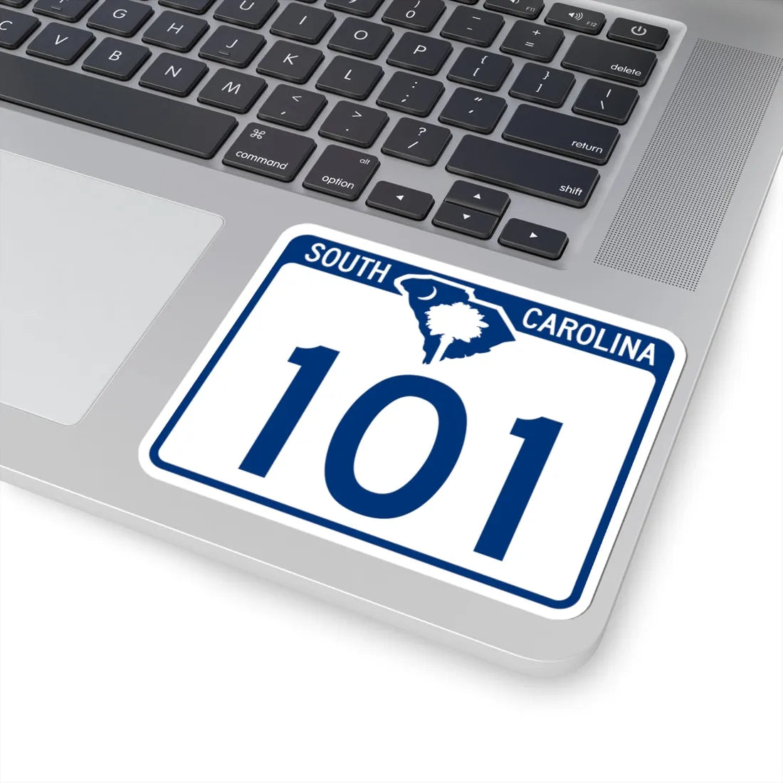 South Carolina 101 (South Carolina) (Road Sign) STICKER Vinyl Kiss-Cut Decal - The Sticker Space