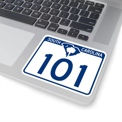 South Carolina 101 (South Carolina) (Road Sign) STICKER Vinyl Kiss-Cut Decal - The Sticker Space