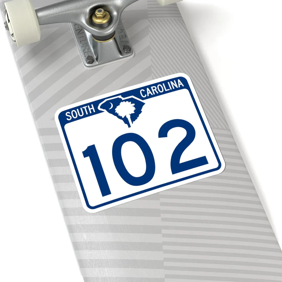 South Carolina 102 (South Carolina) (Road Sign) STICKER Vinyl Kiss-Cut Decal - The Sticker Space