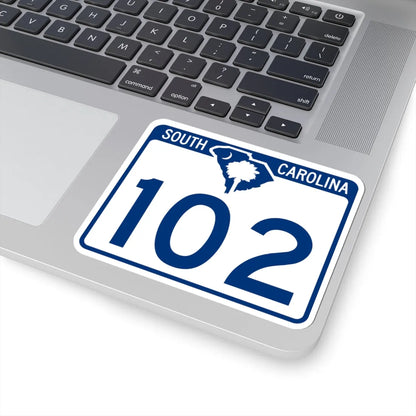 South Carolina 102 (South Carolina) (Road Sign) STICKER Vinyl Kiss-Cut Decal - The Sticker Space