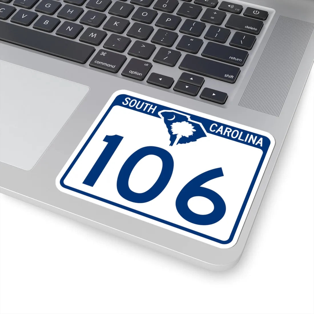 South Carolina 106 (South Carolina) (Road Sign) STICKER Vinyl Kiss-Cut Decal - The Sticker Space