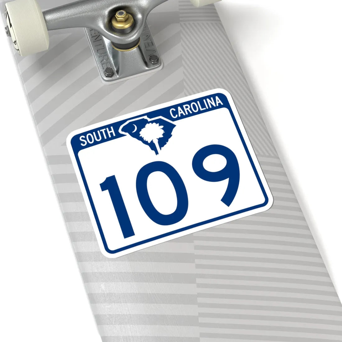 South Carolina 109 (South Carolina) (Road Sign) STICKER Vinyl Kiss-Cut Decal - The Sticker Space
