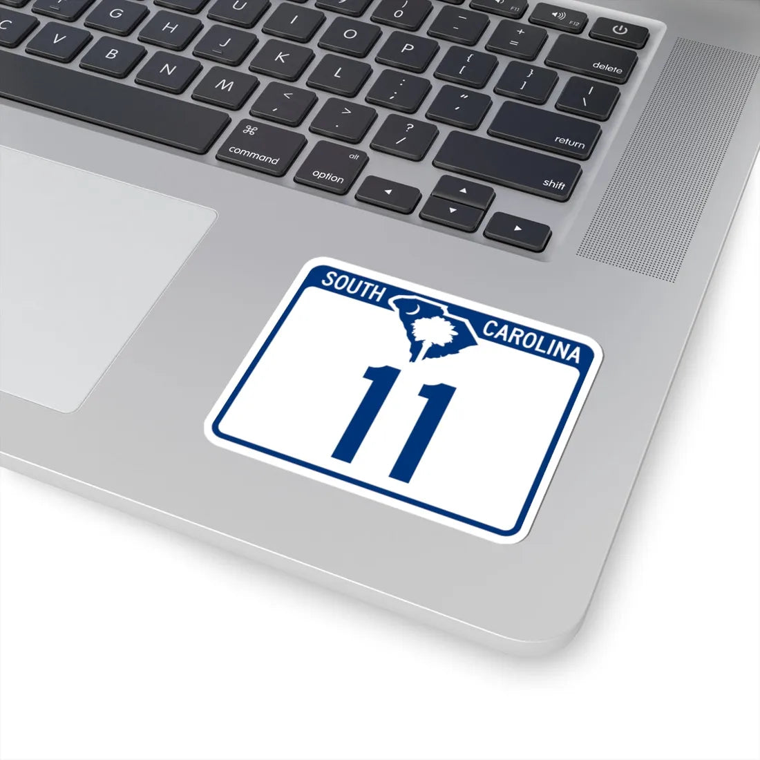 South Carolina 11 (South Carolina) (Road Sign) STICKER Vinyl Kiss-Cut Decal - The Sticker Space
