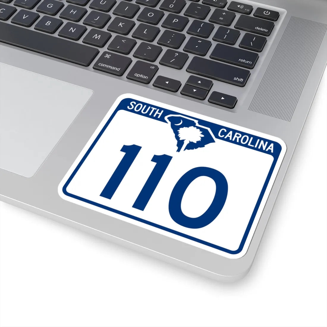 South Carolina 110 (South Carolina) (Road Sign) STICKER Vinyl Kiss-Cut Decal - The Sticker Space