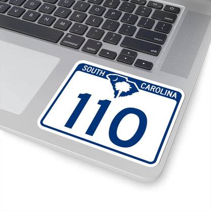 South Carolina 110 (South Carolina) (Road Sign) STICKER Vinyl Kiss-Cut Decal - The Sticker Space
