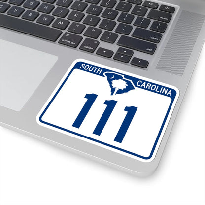 South Carolina 111 (South Carolina) (Road Sign) STICKER Vinyl Kiss-Cut Decal - The Sticker Space