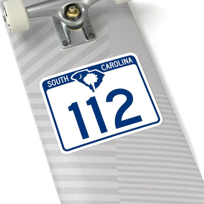 South Carolina 112 (South Carolina) (Road Sign) STICKER Vinyl Kiss-Cut Decal - The Sticker Space