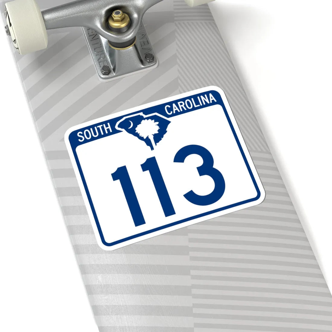 South Carolina 113 (South Carolina) (Road Sign) STICKER Vinyl Kiss-Cut Decal - The Sticker Space