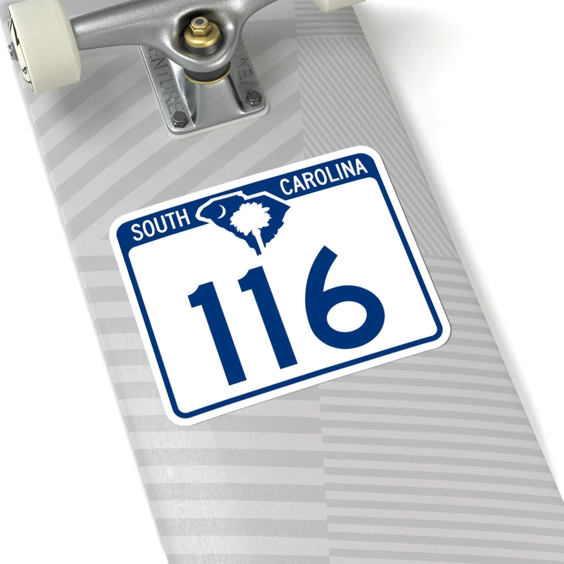South Carolina 116 (South Carolina) (Road Sign) STICKER Vinyl Kiss-Cut Decal - The Sticker Space