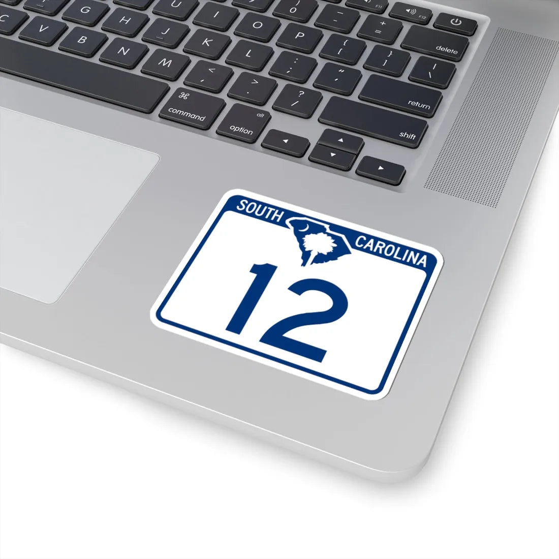 South Carolina 12 (South Carolina) (Road Sign) STICKER Vinyl Kiss-Cut Decal - The Sticker Space