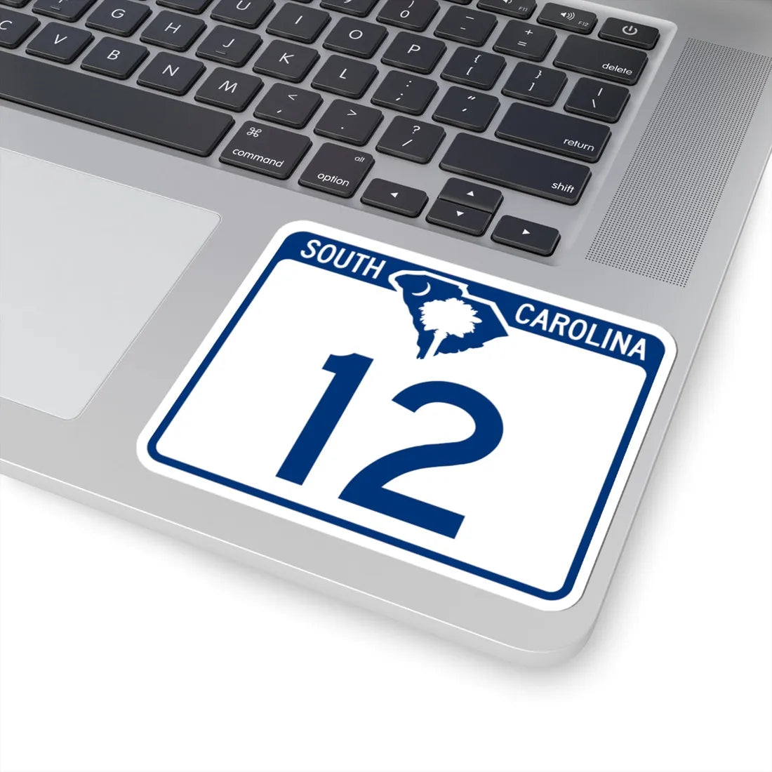South Carolina 12 (South Carolina) (Road Sign) STICKER Vinyl Kiss-Cut Decal - The Sticker Space
