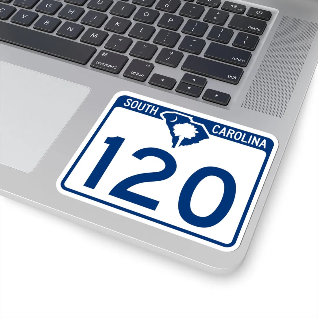 South Carolina 120 (South Carolina) (Road Sign) STICKER Vinyl Kiss-Cut Decal - The Sticker Space