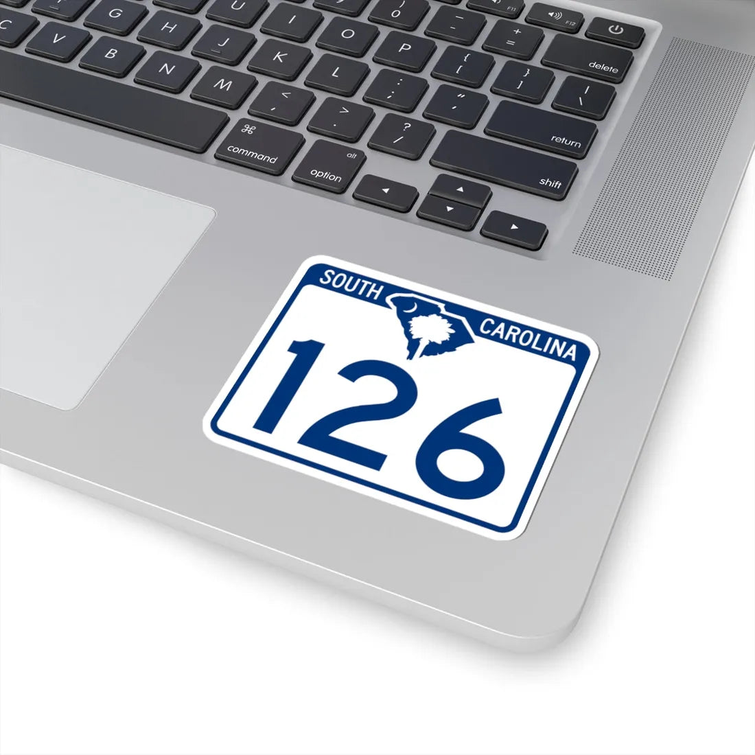 South Carolina 126 (South Carolina) (Road Sign) STICKER Vinyl Kiss-Cut Decal - The Sticker Space