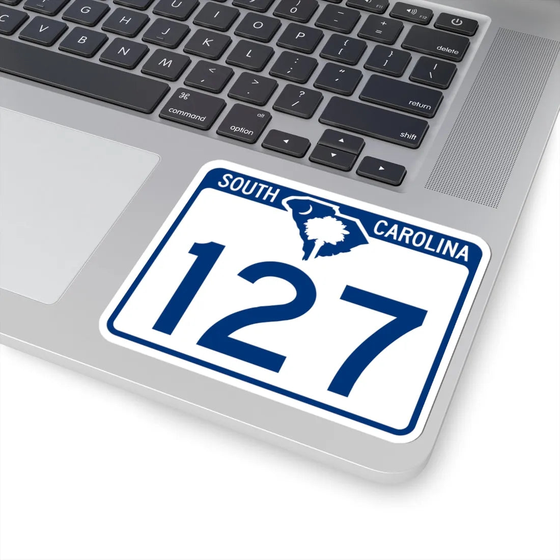 South Carolina 127 (South Carolina) (Road Sign) STICKER Vinyl Kiss-Cut Decal - The Sticker Space