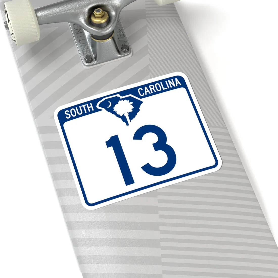 South Carolina 13 (South Carolina) (Road Sign) STICKER Vinyl Kiss-Cut Decal - The Sticker Space