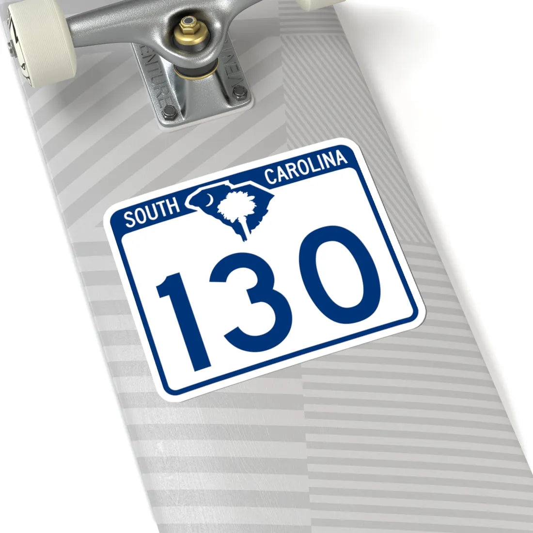 South Carolina 130 (South Carolina) (Road Sign) STICKER Vinyl Kiss-Cut Decal - The Sticker Space