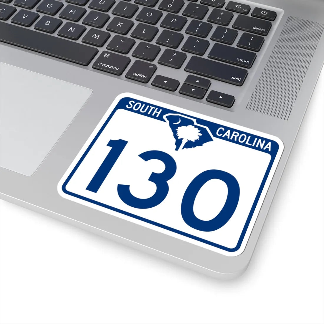 South Carolina 130 (South Carolina) (Road Sign) STICKER Vinyl Kiss-Cut Decal - The Sticker Space
