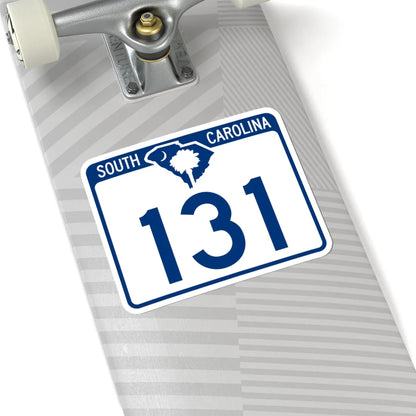 South Carolina 131 (South Carolina) (Road Sign) STICKER Vinyl Kiss-Cut Decal - The Sticker Space