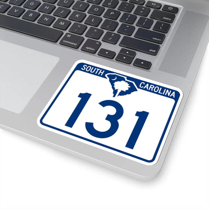 South Carolina 131 (South Carolina) (Road Sign) STICKER Vinyl Kiss-Cut Decal - The Sticker Space