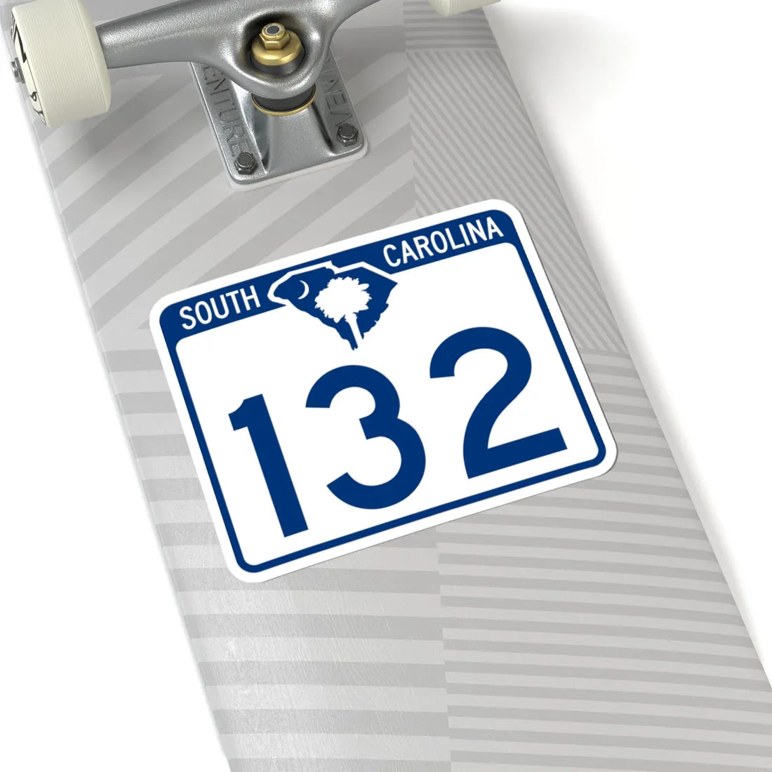 South Carolina 132 (South Carolina) (Road Sign) STICKER Vinyl Kiss-Cut Decal - The Sticker Space