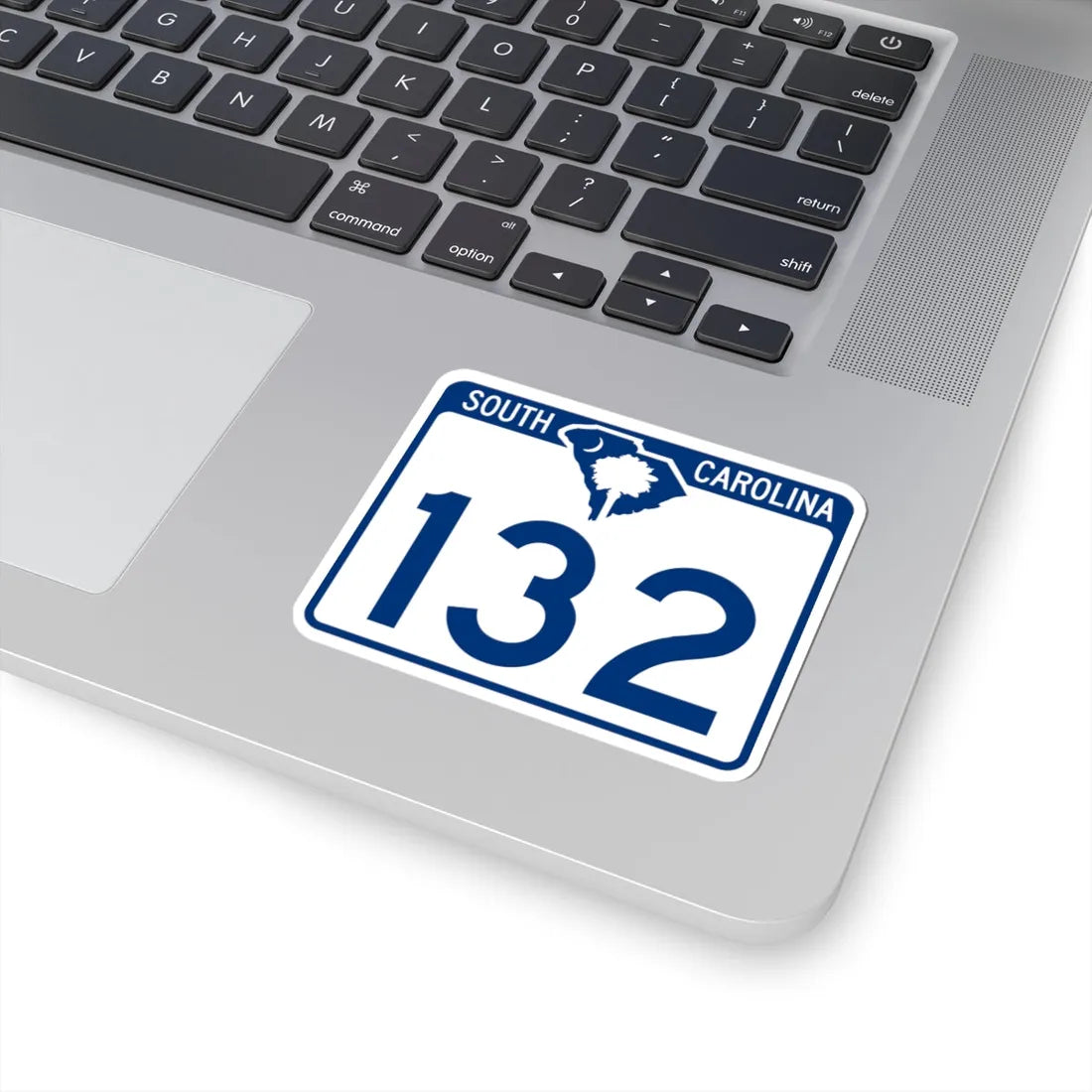 South Carolina 132 (South Carolina) (Road Sign) STICKER Vinyl Kiss-Cut Decal - The Sticker Space