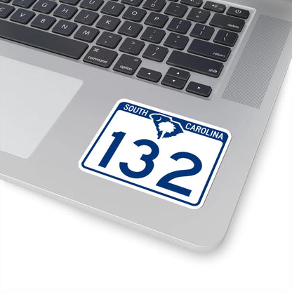 South Carolina 132 (South Carolina) (Road Sign) STICKER Vinyl Kiss-Cut Decal - The Sticker Space