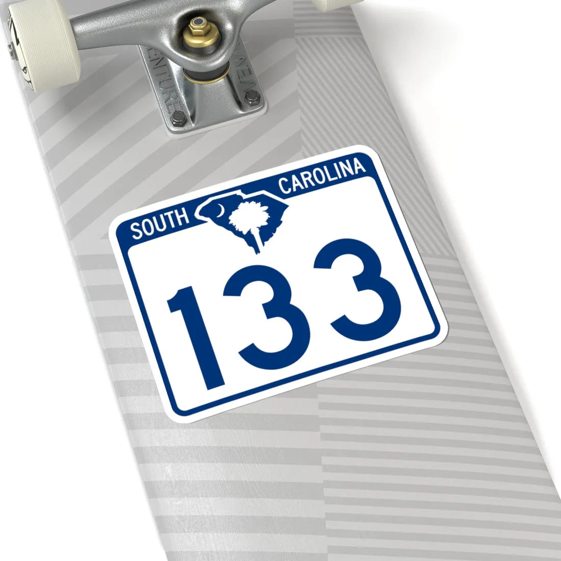 South Carolina 133 (South Carolina) (Road Sign) STICKER Vinyl Kiss-Cut Decal - The Sticker Space