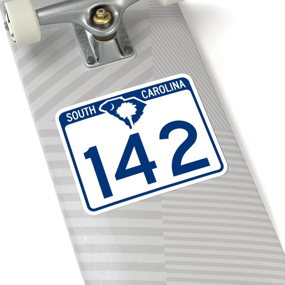 South Carolina 142 (South Carolina) (Road Sign) STICKER Vinyl Kiss-Cut Decal - The Sticker Space
