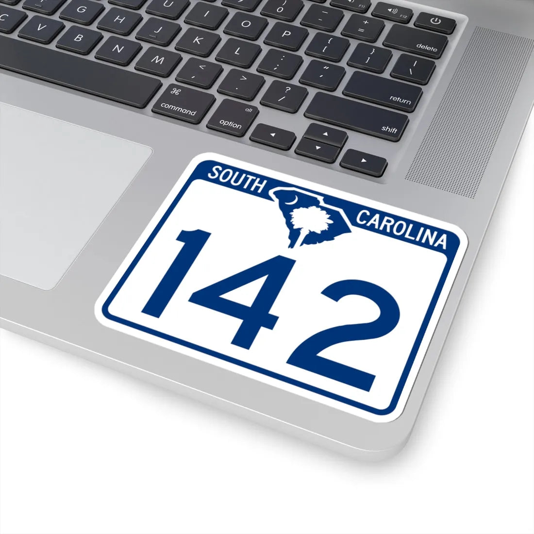 South Carolina 142 (South Carolina) (Road Sign) STICKER Vinyl Kiss-Cut Decal - The Sticker Space