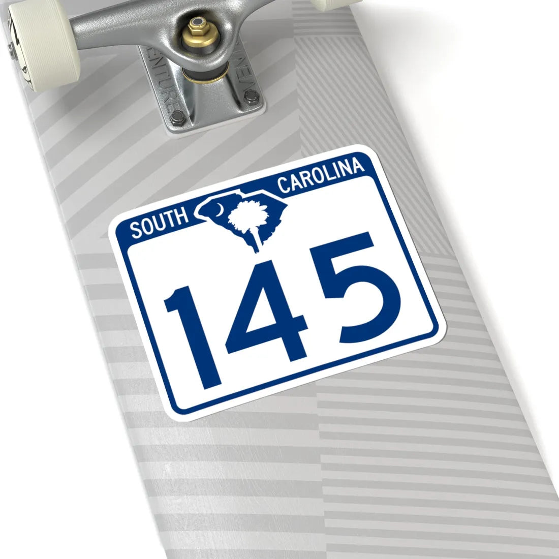 South Carolina 145 (South Carolina) (Road Sign) STICKER Vinyl Kiss-Cut Decal - The Sticker Space