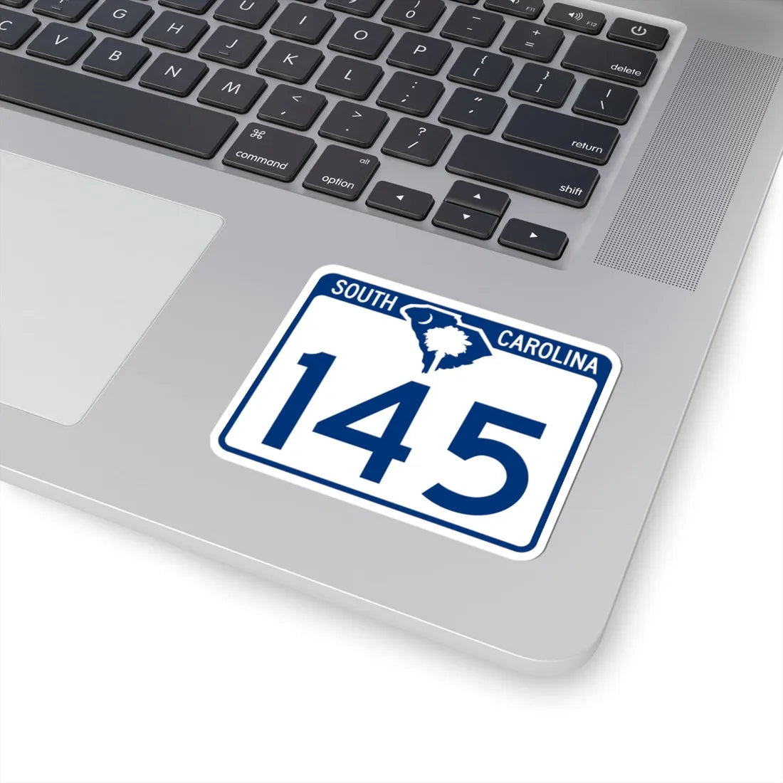 South Carolina 145 (South Carolina) (Road Sign) STICKER Vinyl Kiss-Cut Decal - The Sticker Space