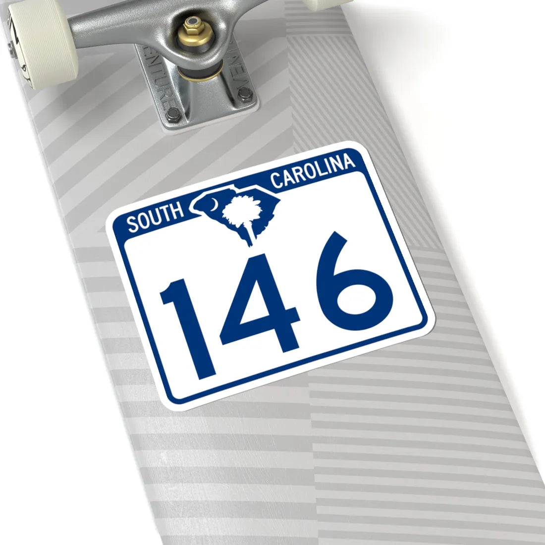 South Carolina 146 (South Carolina) (Road Sign) STICKER Vinyl Kiss-Cut Decal - The Sticker Space