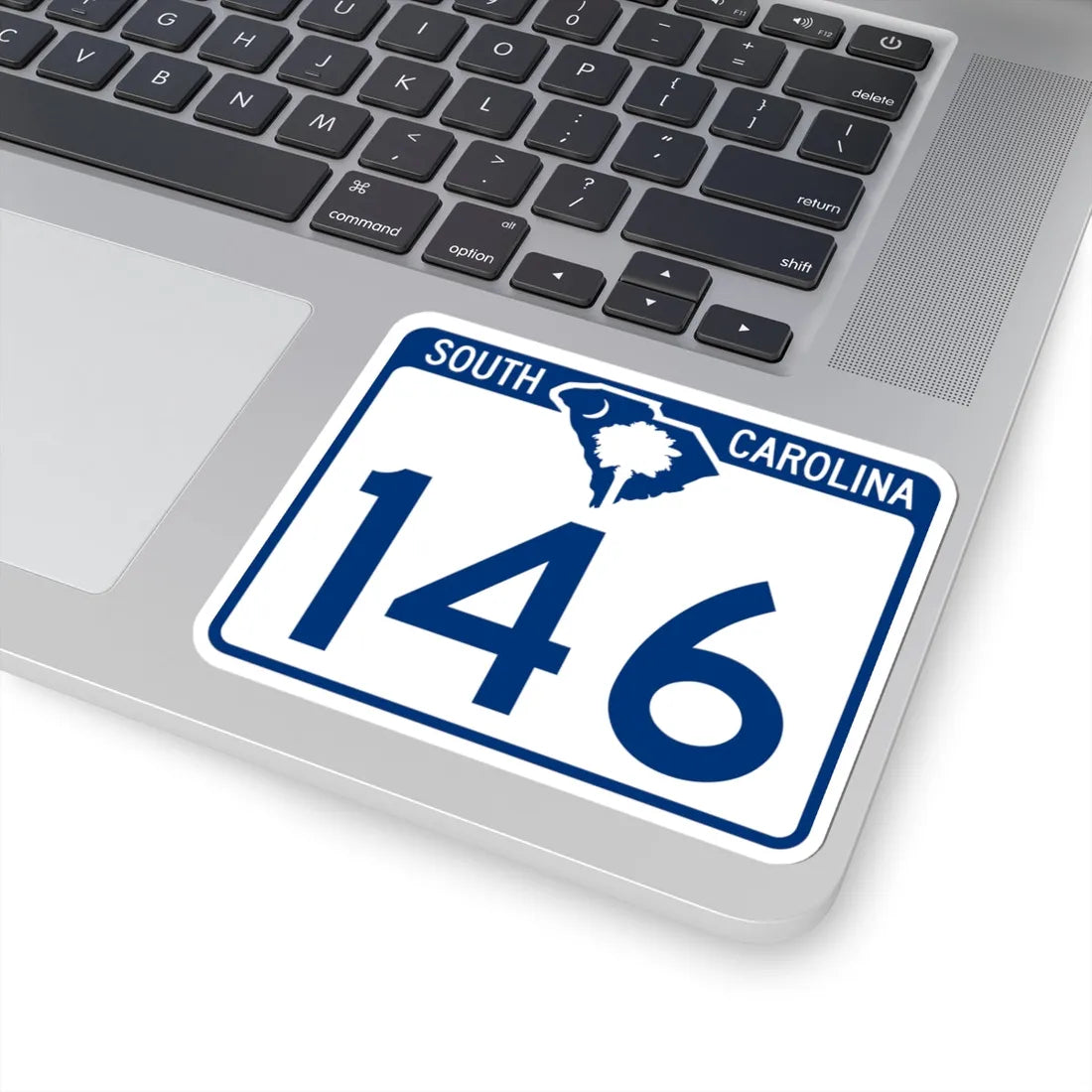 South Carolina 146 (South Carolina) (Road Sign) STICKER Vinyl Kiss-Cut Decal - The Sticker Space