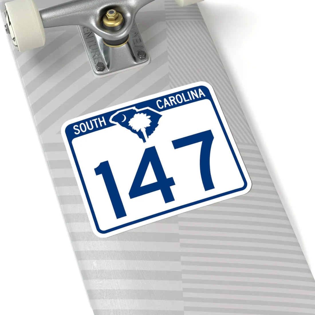 South Carolina 147 (South Carolina) (Road Sign) STICKER Vinyl Kiss-Cut Decal - The Sticker Space