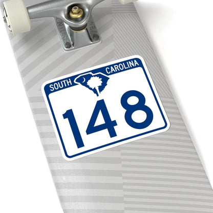 South Carolina 148 (South Carolina) (Road Sign) STICKER Vinyl Kiss-Cut Decal - The Sticker Space