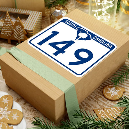 South Carolina 149 (South Carolina) (Road Sign) STICKER Vinyl Kiss-Cut Decal - The Sticker Space