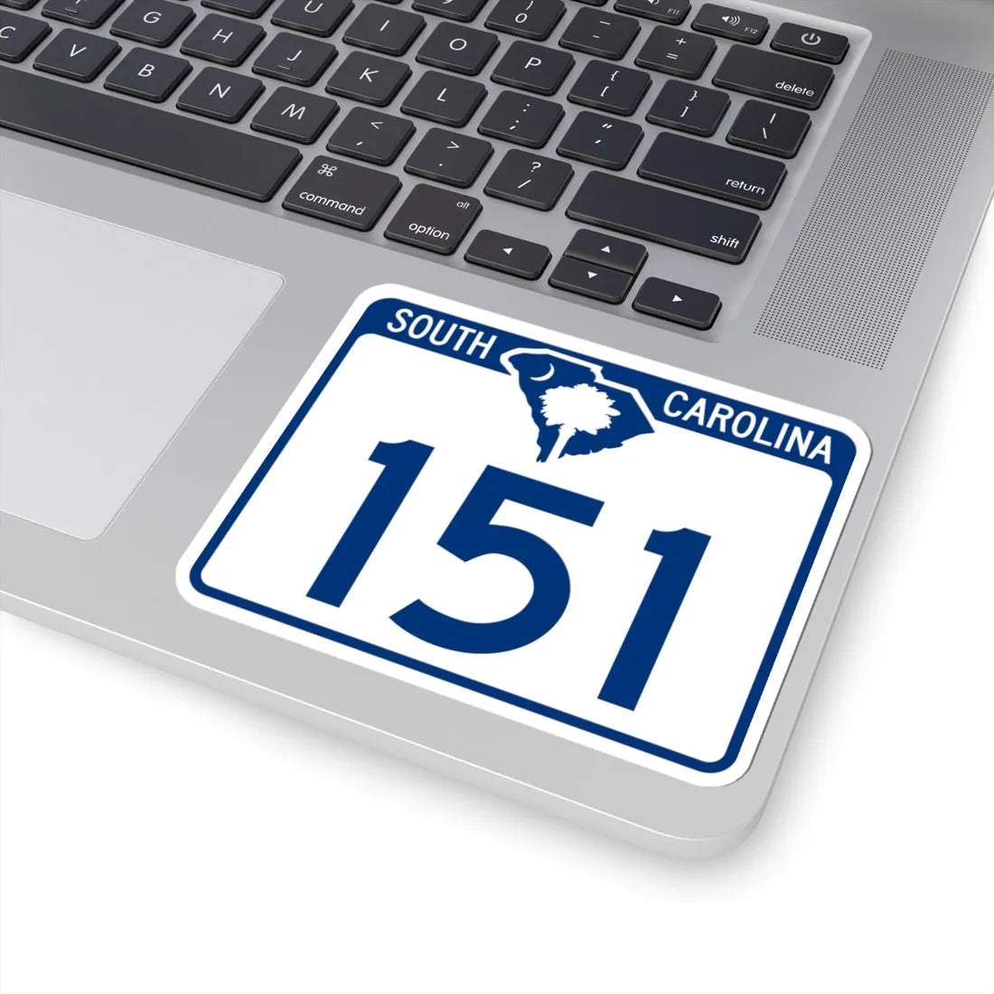 South Carolina 151 (South Carolina) (Road Sign) STICKER Vinyl Kiss-Cut Decal - The Sticker Space