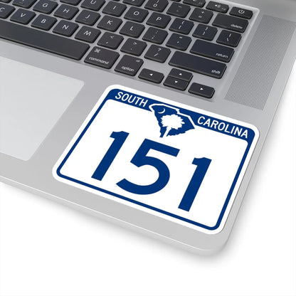 South Carolina 151 (South Carolina) (Road Sign) STICKER Vinyl Kiss-Cut Decal - The Sticker Space
