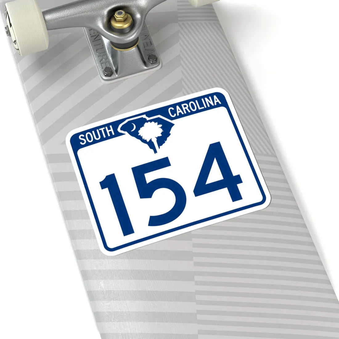 South Carolina 154 (South Carolina) (Road Sign) STICKER Vinyl Kiss-Cut Decal - The Sticker Space