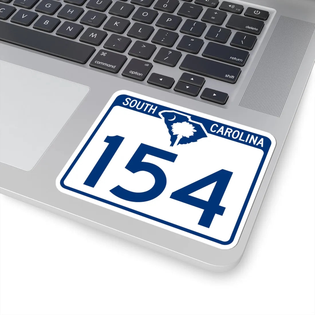 South Carolina 154 (South Carolina) (Road Sign) STICKER Vinyl Kiss-Cut Decal - The Sticker Space