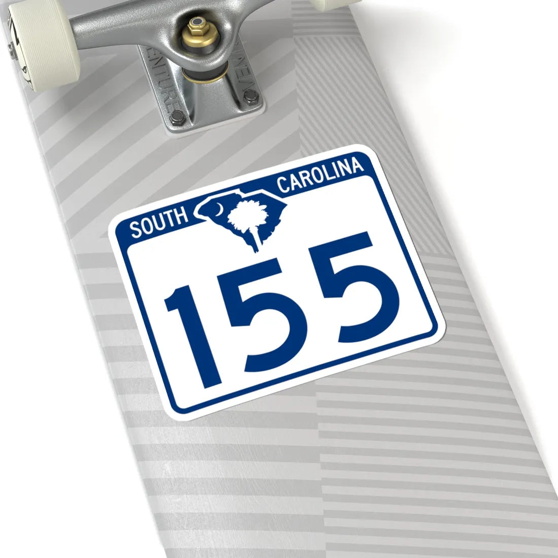 South Carolina 155 (South Carolina) (Road Sign) STICKER Vinyl Kiss-Cut Decal - The Sticker Space