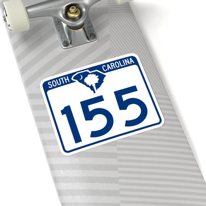 South Carolina 155 (South Carolina) (Road Sign) STICKER Vinyl Kiss-Cut Decal - The Sticker Space