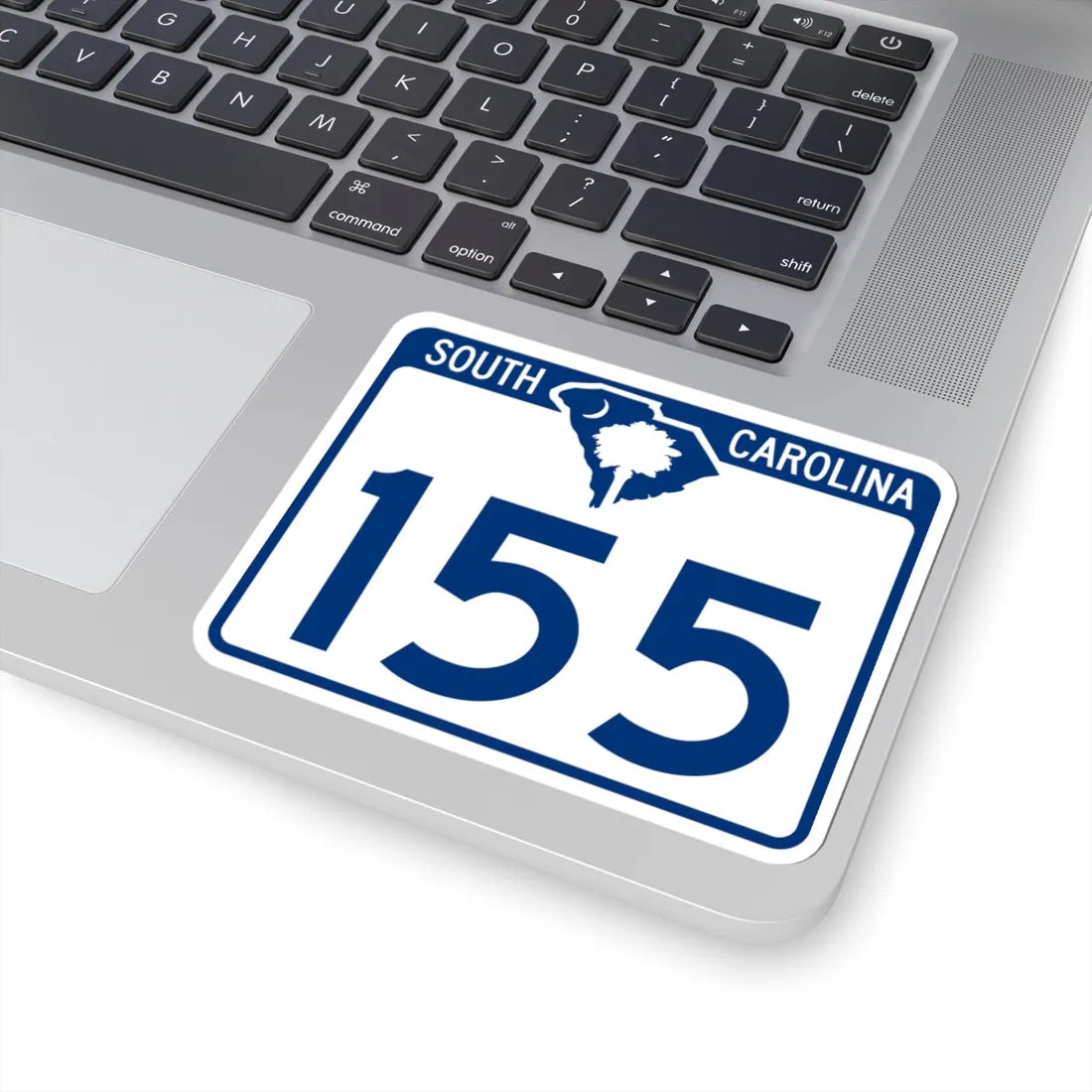 South Carolina 155 (South Carolina) (Road Sign) STICKER Vinyl Kiss-Cut Decal - The Sticker Space