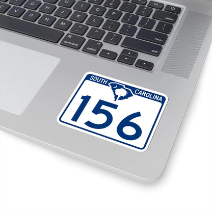 South Carolina 156 (South Carolina) (Road Sign) STICKER Vinyl Kiss-Cut Decal - The Sticker Space