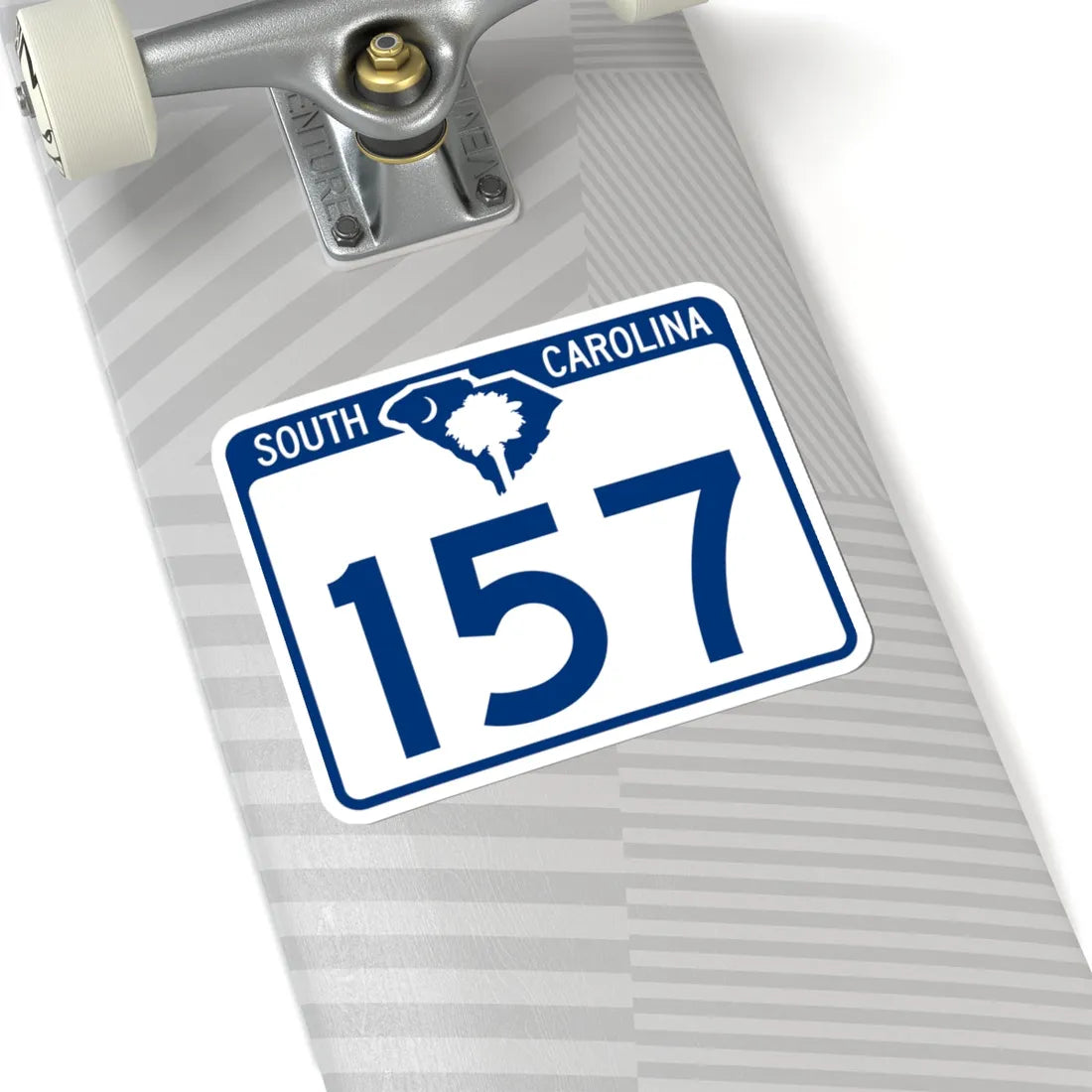 South Carolina 157 (South Carolina) (Road Sign) STICKER Vinyl Kiss-Cut Decal - The Sticker Space