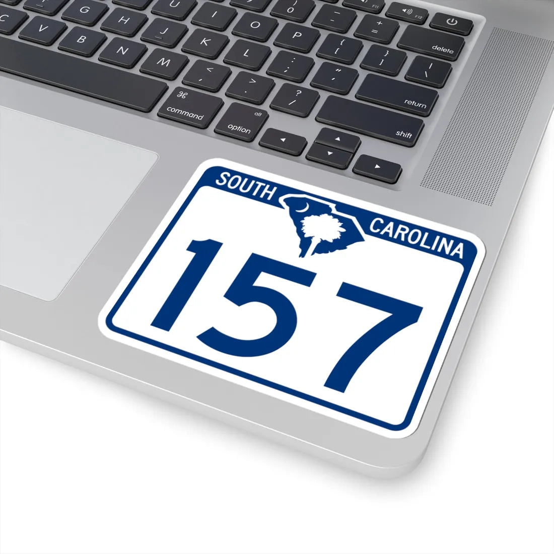 South Carolina 157 (South Carolina) (Road Sign) STICKER Vinyl Kiss-Cut Decal - The Sticker Space