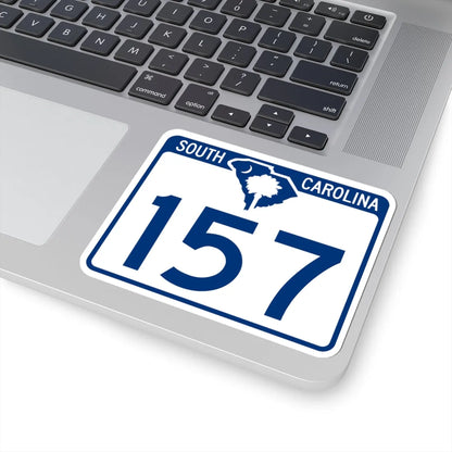 South Carolina 157 (South Carolina) (Road Sign) STICKER Vinyl Kiss-Cut Decal - The Sticker Space