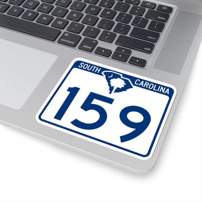 South Carolina 159 (South Carolina) (Road Sign) STICKER Vinyl Kiss-Cut Decal - The Sticker Space
