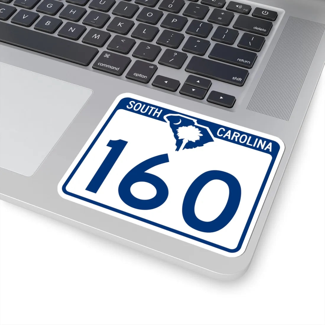 South Carolina 160 (South Carolina) (Road Sign) STICKER Vinyl Kiss-Cut Decal - The Sticker Space