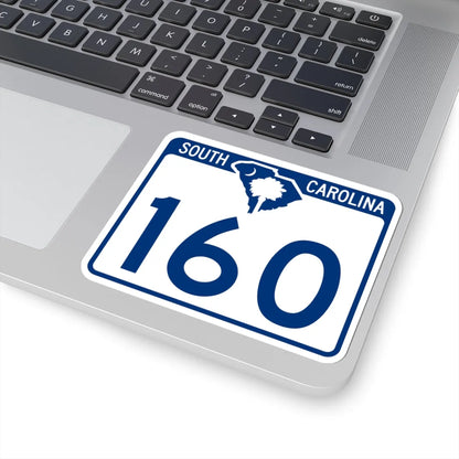 South Carolina 160 (South Carolina) (Road Sign) STICKER Vinyl Kiss-Cut Decal - The Sticker Space